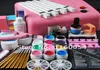 Whole2015 New Pros 36w pink uv lamp 12 colors UV Gel solid uv gel cleanser plus nail tools kit 230 amp8743632