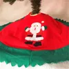 Christmas Decorations Round Tree Skirt Santa Claus Pattern Home Decor Xmas Festive Supplies