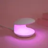 Nail Dryers Desktop Nail Dryer LED Shell Shaped Adjustable Manicure Lamp Professional Travel Polish Gel Fingernail Light White 230403