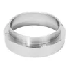 Aluminiowy pierścień dawkowania 58 mm53mm51 mm do miski warzenia kawy proszek łyżka łyżka Tampers Portafilter Coffeeware 230331
