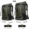 School Bags KAKA 50L Waterproof Travel Backpack Men Women Multifunction 17.3 Laptop Backpacks Male outdoor Luggage Bag mochilas quality 230403