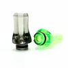 drip tip in plastica piatto bocchino per sigaretta 1453 510 nero trasparente verde giallo puntali confezione singola