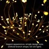 Lampy stołowe LED Fairy Lamp Lampa Symulacja Tree Odgałęzienie Sznurek 8 Tryby oświetlenia DIY Fireworks Decor Decor Noc