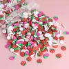 Décorations d'art d'ongle 10g Kawaii Lèvres rouges Charme Love Heart Valentine Décoration Polymère Tranche d'argile douce pour fournitures de matériel Accessoires