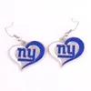 Dangle Earrings Wholesale Heart Sport Teams Earring