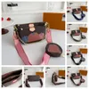 Multi pochette felicie accessoires 3 stks set ontwerper mahjong tas portemonnee pompoen serie luxe crossbody vrouw schoudertassen dames ketting tote dhgate tassen