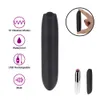 Produits pour adultes Mini Bullet Clitoris Vibrator avec mamelon coudé Clitoris Vaginal Massager g Spot Stimulator Adult Masturbator Sex Toy pour femmes 230316