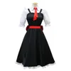 Costume de thème Mlle Kobayashi Dragon Girl Tohru Role Play Femme Lacauch Kobayashi Holiday Party Maid Uniform Clothing Wig 230404