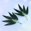 Decorative Flowers 50 Pcs House Plants Indoors Live Garland Wreath Making Leaves Decorations Artificial Fake Foliage Leaf