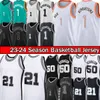Victor Wembanyama Spur camisetas de baloncesto San City Antonio Jersey Spures 2023 blanco Negro verde David 50 Robinson Retro Jersey