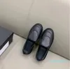 패션 드레스 디자이너 신발 여성 웨딩 파티 품질 가죽 Loafer 플랫 신발 사업 공식 Loafer Social Chunky