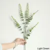 Decoratieve bloemen kunstmatige groene bladeren planten diy bruids boeket nep voor thuistuin feest bruiloft bloemen decoraties