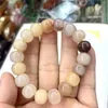 Strand Aventurine Jade Mixed Color Stone Beads Bracelet Natural Gemstone Jewelry Bangle For Women Gift Wholesale !