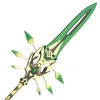 Cosplay Game Genshin Impact Xiao Cosplay Prop Weapon Spear CM Long Sword Halloween Carnival Party Anime Rollspel Props tillbehör