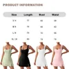 Lu Yoga Lemon Algin Femmes Robes De Tennis Sans Manches Vêtements De Golf Sexy Fitness Jupe Gilr Été Courte Robe De Golf Sport Vêtements De Sport Badminton Activewear LL Align gym