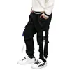 Pantalons garçons pantalons pantalons de survêtement décontractés adolescent taille élastique multi-poches mode coréenne enfants longs pour 3-14 ans
