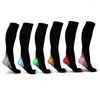 Sports Socks High Quality Football Gradient Heel Men Women Non-slip Soccer Basketball Tennis Sport Sock Grip Cycling Riding 35-46