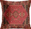 Caixa de travesseiro por atacado Bohemian Retro Etnnic Style Short Plushow Pillow Capa Sofá decoração