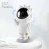 Astronaut led nattljus Galaxy Star Projector Starry Nebula Remote Control Party Light USB Family Living Children Room Decoration Gift Playable Arms Head