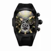 Wristwatches Richardmillie Men Brand Mechanical Big For Top Watch Tourbillon Reef Tiger Sport Watches Relogio Masculino Rga3069 9R2T