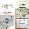 Wall Stickers Cartoon Flower Sticker For Kids Rooms Living Room Decor Home Decoration Decal Window Kitchen Wallpaper Poster1