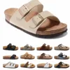 birkinstocks Birks Designer Men Women Sandals Arizona Gizeh Unisex Slippers Caliente Verano Flip Flops Hombres Mujeres Beach Sliders Indoor Woody Mules GREY