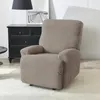 Stol täcker 1/2/3 sits Jacquard Recliner soffa täcker sträcka för vardagsrum lat pojke avkopplande fåtölj slipcovers