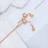 Hairpins de cabelo chinês pérolas simuladas pearsel gancho de cabelo mulheres clipe de cabelo de cabelos de caba