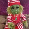 Poupée Grinch en peluche de noël, jouet mignon, cadeaux de noël pour enfants, décoration de la maison, en Stock, meilleure qualité GC2442