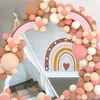 Other Event Party Supplies Boho Rainbow Blush Balloons Garland Arch Kit Peach Pastel Apricot Latex Wedding Birthday Baby Shower Decoration 230404