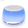 Baby Monitors Portable Baby White Noise Sleep Machine With 34 Soothing Sound Adjustable 7 Colors Night Lights Sleep Aid Machine For Baby Adult Q231104