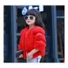 Coat Girls Faux Rabbit Fur Jacket Fashion Chic Children Artificial Long Sleeves Autumn Winter Kids Clothing TZ356329C Drop Delivery DH9VB