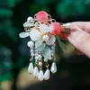 Haarschmuck, Cheongsam-Kopfschmuck, Quaste, alter Stil, Haarnadel, chinesische Kopfbedeckung, Hanfu-Clip-Set