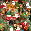 Christmas Decorations 9 Sheets Window Clings Large Removable Snowflake Santa Claus Reindeer Gnome Eif Decals For Holiday New Year Drop Ameb1