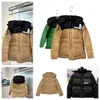 Heren donsjassen designer puffer nylon katoenen jas paars unisex Rits met lange mouwen Opvulbare, opbergbare capuchon waterafstotende afwerking L6