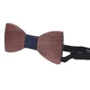 Bow Ties Men Tie Cost Necktie Wood Bowknot Arrivée Business Party