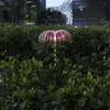 Novelbelysning LED Solbelysning Jellyfish Garden Decoration Fairy Lights Waterproof Outdoor Lighting Jellyfish Lawn Lamp för Patio Pathway Lawn P230403