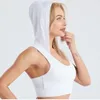 Lu Lu Yoga Vest Lemon Algin Women Sports Bra Quick Dry Fitness Hoodie Breathable Gym Tank Top With Cup Pads Nude Feeling Activewear Shockproof Top Underwear LL Align gy