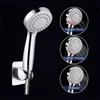 Bathroom Shower Sets Rainfall Head Combo 8 Inch Rain Showerhead Hose Bracket 3-Way Splitter Polished Chrome High Pressure Handheld