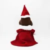 Vêtements pour chiens Christmas Pet Mabe Santa Costume Clothes Hoodie Jumper OntfitDog