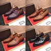 Classic flat dress shoes leather shoes 100% genuine leather metal buckle men's business evening leather casual shoes printing on lazy skateboard shoes casual shoes.