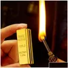 Lighters Portable Lighter Match Key Chain Waterproof Matches No Fuel Permanent Cigarette Gift Smok Outdoor Survival Accessories Drop Dhgwm