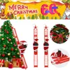 Other Event Party Supplies Santa Claus Crawling Ladder Electric Decorative Christmas Tree Gifts for Children Toy Home Xmas Decoration 230404