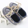 First Walkers Spring/Autumn Baby Shoes Sole Infant Canvas Lace Up Born Boys And Girls 0-18 Months BS24