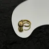 2023 New Designer Rings High Quality Ring Golden Luxury Brass Metallic Charm Jewelry Band Ring French Elegance Jewelry 18k Gold Plated Classic Vintage Bague Gift Box