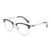 Sonnenbrillenrahmen Mode Reintitan Rahmen Brille Vollrandauge Männer Stil Federscharniere Kurzsichtige Brille Rechteck EyewearFashion