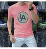 Nowe Tide Men's T Shirts Fashion Hot Drill zaprojektowane przez projektantów europejskich i amerykańskich 2023 Letnie nowa bawełniana swoboda wszechstronna koszulka dla mężczyzn i kobiet