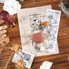 Hediye Sargısı 40 PCS Vintage Bitki Çıkartmaları Kitap Yapıştırıcı DIY Sticker Scrapbooking Kolaj Malzeme El Yapımı Junk Dergi Malzemeleri