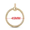 925 silver Fit Pandora Original charms DIY Pendant women Bracelets beads Color O Pendant Charms Classic Cable Chain