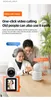 Babyfoons 2MP Wifi Babyfoon WIFI Camera One Key Call Tweerichtingsgesprek Telefooncamera 1080P Draadloze IP Dome Camera IM Cam APP Q231104